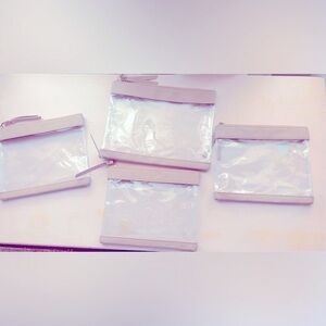 Pink Bag organization pouches- blush pink